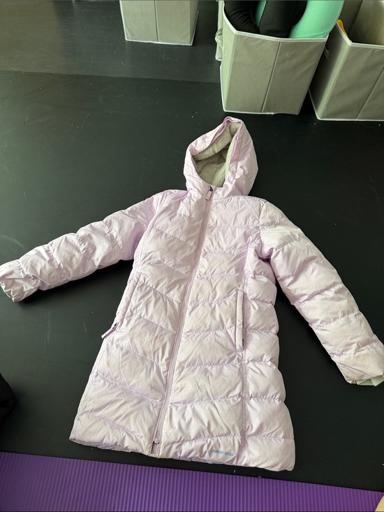 Lands' End Other - Kids Hooded Puffer Jacket - Light Pink